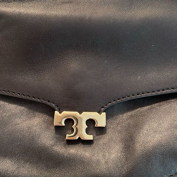 TORY BURCH MINI MEGAN BLACK CROSSBODY CHAIN BAG & Storage bag - Picture 3 of 5